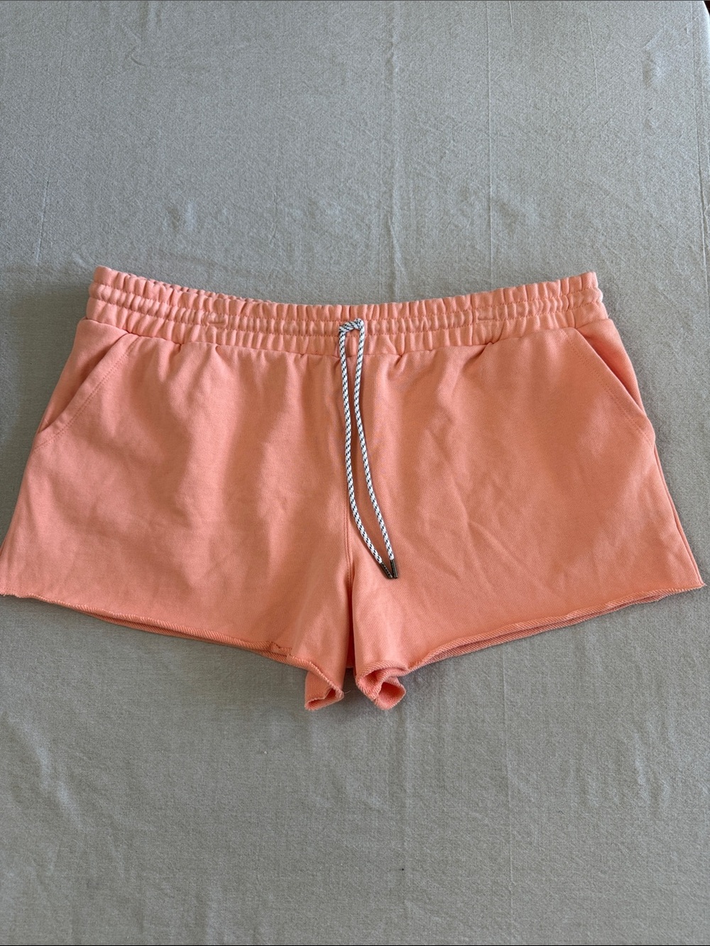 PARKE x Target Peach Orange Pull-On Sweatshorts XXL NWOT